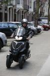 Amsterdam 6 september 2012
Willem Holleeder op zijn nieuwe piaggio MP3.
Peter Smulders bv