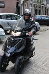 Amsterdam 6 september 2012
Willem Holleeder op zijn nieuwe piaggio MP3.
Peter Smulders bv