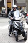 Amsterdam 6 september 2012
Willem Holleeder op zijn nieuwe piaggio MP3.
Peter Smulders bv