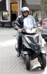 Amsterdam 6 september 2012
Willem Holleeder op zijn nieuwe piaggio MP3.
Peter Smulders bv