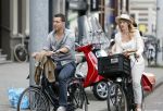 Amsterdam 29 augustus 2012
Noortje Herlaar en William Spaaij op de fiets in Amsterdam.
Peter Smulders bv