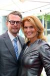 Rotterdam, 8 September 2013
Premiere Musical parodie Vijftig Tinten Grijs
Anouk v Nes met partner
Foto Peter Smulders BV