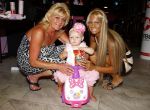 Scheveningen Den Haag 23 augustus 2013
Angelina de dochter van Michael v d Plas en Samantha de Jongh ( Barbie) viert haar eerste verjaardag in Barbys cafe. Barbie met moeder
Peter Smulders bv