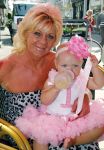 Scheveningen Den Haag 23 augustus 2013
Angelina de dochter van Michael v d Plas en Samantha de Jongh ( Barbie) viert haar eerste verjaardag in Barbys cafe. Barbie met moeder
Peter Smulders bv