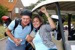 Zandvoort, 7 Augustus 2013
KLM Charity Challenge gespeeld op de Kennemer Golfclub met veel BN-ers.
Beau v Erven Dorens met Zangeres Do Zangeres
Foto Peter Smulders BV