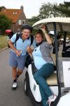 Zandvoort, 7 Augustus 2013
KLM Charity Challenge gespeeld op de Kennemer Golfclub met veel BN-ers.
Beau v Erven Dorens met Zangeres Do Zangeres
Foto Peter Smulders BV