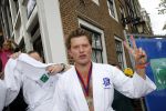 Amsterdam 8 september 2013
Amsterdam city swim door de grachten met diverse bn ers.
Beau v Erven Dorens