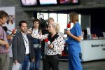 Hilversum 29 augustus 2013
Presentatie najaarspresentatie van de publieke omroep bij beeld en geluid.
Britt Dekker en Ymke Wieringa