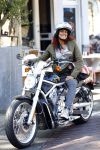 Amsterdam 5 september 2013
Chimene v Oosterhout op haar Harley Davidson
Foto Peter Smulders BV