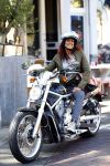 Amsterdam 5 september 2013
Chimene v Oosterhout op haar Harley Davidson
Foto Peter Smulders BV