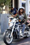 Amsterdam 5 september 2013
Chimene v Oosterhout op haar Harley Davidson
Foto Peter Smulders BV