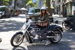 Amsterdam 5 september 2013
Chimene v Oosterhout op haar Harley Davidson
Foto Peter Smulders BV