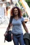 Amsterdam 5 september 2013
Chimene v Oosterhout op haar Harley Davidson
Foto Peter Smulders BV