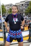 Amsterdam 8 september 2013
Amsterdam city swim door de grachten met diverse bn ers.
Emile Ratelband
