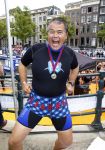Amsterdam 8 september 2013
Amsterdam city swim door de grachten met diverse bn ers.
Emile Ratelband