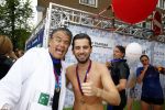 Amsterdam 8 september 2013
Amsterdam city swim door de grachten met diverse bn ers.
Ruud Feltkamp met Emile Ratelband