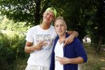 Amsterdam 4 september 2013
Ferry Doedens met dj Billy Dans waar hij een single mee opgenomen heeft.