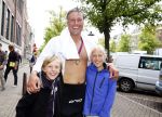 Amsterdam 8 september 2013
Amsterdam city swim door de grachten met diverse bn ers.
Floris Jan Bovelander met kinderen