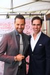 Rotterdam, 8 September 2013
Premiere Musical parodie Vijftig Tinten Grijs
Fred v Leer met partner
Foto Peter Smulders BV