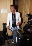 Amsterdam 8 augustus 2013
Gerard Joling en Caren Maywood en Alice Maywood tijdens persconferentie in het Amstel hotel waar ze aankondigen weer op te gaan treden tijdens concert Gerad Joling in het ziggo dome.
Peter Smulders bv