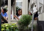 Amsterdam 22 augustus 2013
Glennis Grace op terras bij de Joffers.
Peter Smulders bv