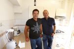 Amsterdam 27 augustus 2013
Gordon en Gerard Joling in hun huis voor het programma geen cent te makken.
Peter Smulders bv
