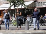 Amsterdam 14 augustus 2013
Harry Mens met zijn zwangere dochter Suze en dochter Sarah.
Peter Smulders bv