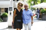 Amsterdam 16 augustus 2013
Jaap v Zweden met zijn vrouw Aaltje in een mini cooper cabrio.
Peter Smulders bv