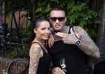 Amsterdam 28 augustus 2013
Voque fashion night out. Jamie Saunders met sanne Kraaykamp