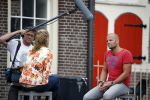 Amsterdam 20 augustus 2013
Jens Olde kalter schrijver van het boek over Badr hari wordt geintervieuwd door Tessa v Hoof voor RTL Boulevard.
Peter Smulders bv