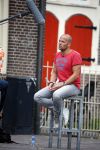 Amsterdam 20 augustus 2013
Jens Olde kalter schrijver van het boek over Badr hari wordt geintervieuwd door Tessa v Hoof voor RTL Boulevard.
Peter Smulders bv