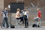 Amsterdam 20 augustus 2013
Jens Olde kalter schrijver van het boek over Badr hari wordt geintervieuwd door Tessa v Hoof voor RTL Boulevard.
Peter Smulders bv