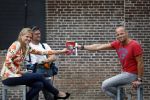 Amsterdam 20 augustus 2013
Jens Olde kalter schrijver van het boek over Badr hari wordt geintervieuwd door Tessa v Hoof voor RTL Boulevard.
Peter Smulders bv