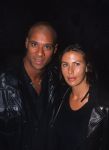 Amsterdam, 27 September 1999
Jimmy Geduld met zijn vriend
Foto Peter Smulders BV