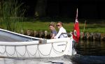 Nigtevecht 4 september 2013
Jort Kelder en Lauren Verster op hun sloep aan het varen op de vecht.