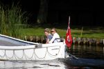 Nigtevecht 4 september 2013
Jort Kelder en Lauren Verster op hun sloep aan het varen op de vecht.