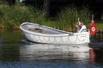 Nigtevecht 4 september 2013
Jort Kelder en Lauren Verster op hun sloep aan het varen op de vecht.