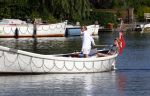 Nigtevecht 4 september 2013
Jort Kelder en Lauren Verster op hun sloep aan het varen op de vecht.