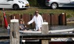 Nigtevecht 4 september 2013
Jort Kelder en Lauren Verster op hun sloep aan het varen op de vecht.