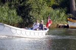 Nigtevecht 4 september 2013
Jort Kelder en Lauren Verster op hun sloep aan het varen op de vecht.