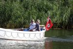 Nigtevecht 4 september 2013
Jort Kelder en Lauren Verster op hun sloep aan het varen op de vecht.