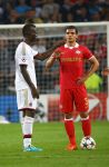 Eindhoven, 20 Augustus 2013
3e Voorronde CL PSV-AC Milan, eindstand 1-1
Karim Rekik samen met Mario Balotelli
Foto Peter Smulders BV
