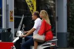 Amsterdam 19 augustus 2013
Klaas Hummel met zijn vrouw op de scooter.
Peter Smulders bv