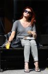 Amsterdam 28 augustus 2013
Leontine Borsato op terras.
Peter Smulders bv