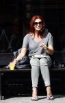 Amsterdam 28 augustus 2013
Leontine Borsato op terras.
Peter Smulders bv