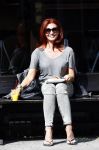 Amsterdam 28 augustus 2013
Leontine Borsato op terras.
Peter Smulders bv