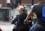 Amsterdam 21 augustus 2013
Lieke v Lexmond samen met haar manager Frank Wisse op vespa scooter.
Peter Smulders bv