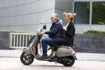 Amsterdam 21 augustus 2013
Lieke v Lexmond samen met haar manager Frank Wisse op vespa scooter.
Peter Smulders bv