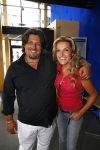Hilversum 22 augustus 2013
Presentatie tros serie Caps Club met daarin de acteurs Tom v Hulle Sam de Graaff Charlotte Heesters Leontine Borsato Mike Libanon en Leona Philipo . Lucille Werner heeft het bedacht. Lucille met haar man
Peter Smulders bv