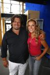 Hilversum 22 augustus 2013
Presentatie tros serie Caps Club met daarin de acteurs Tom v Hulle Sam de Graaff Charlotte Heesters Leontine Borsato Mike Libanon en Leona Philipo . Lucille Werner heeft het bedacht. Lucille met haar man
Peter Smulders bv